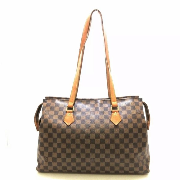 Auth LOUIS VUITTON Columbine Ebene Damier Womens Shoulder Bag - Picture 3 of 16